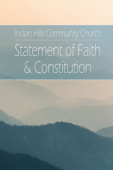 IHCC Statement of Faith and Constitution booklet cover