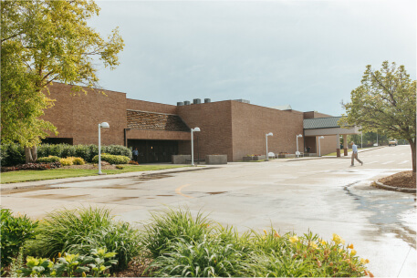 Modern church building