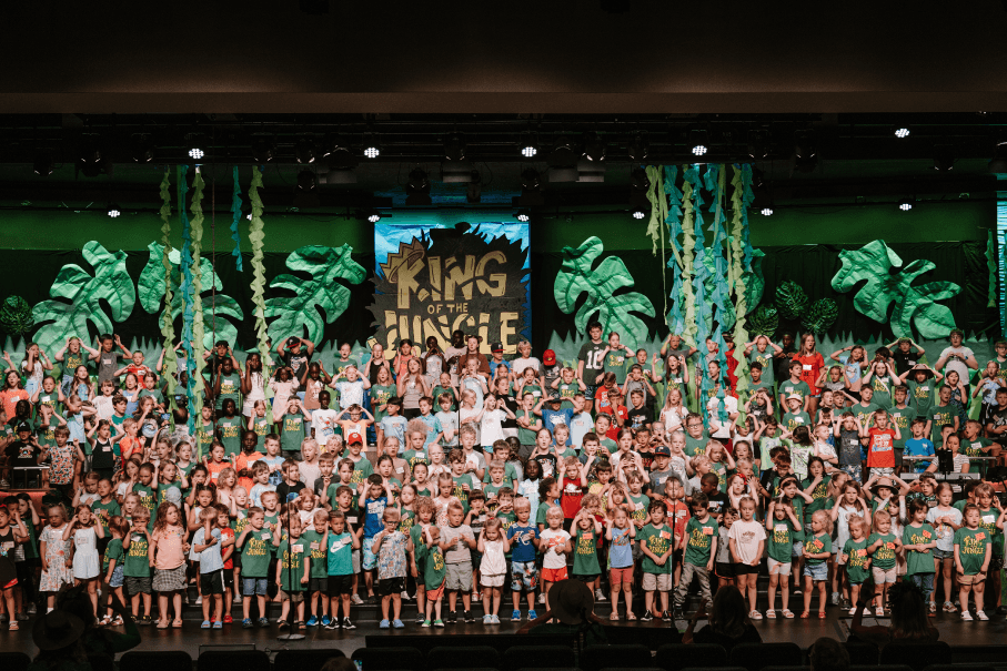 Vacation Bible School kids