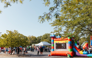 Bounce house and activities
